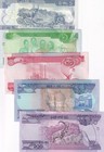 Ethiopia Set 5 Pcs 5 10 50 100 200 Birr 2012-2023 P 47 53 54 55 56 Unc Nhb