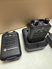 2x Motorola Pager Minitor Vi Vhf 143-174 Mhz 5ch Rld1049b W  One Charger