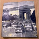 Original 1937 Paris Exposition Brochure   Map From French Line - Ss Normandie