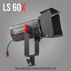 Aputure Ls 60x Bi Color Focusing Led With Light Dome Se 35 5 Inch Softbox Bundle