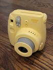 Fujifilm Instax Mini 8 Instant Camera - Tested And Working - Pastel Yellow 