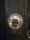 Harley Davidson Leather Vest Xl Hog Mississippi Coast Chapter Lace Side Biker   