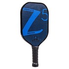 Z5 Graphite Pickleball Paddle  blue  With Cushion Grip And Blue Paddle Cover