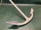 Antique Ship Boat Kedge Anchor Galvanized Foldable Nautical 30  X 19   15 5 Lbs