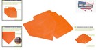 Bright Orange Throw Down Bases For Baseball   Softball     Beginner s Training Set