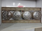 Train Station Theme Clock For Parts Roma  Paris  New York  London