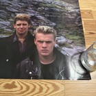 Vintage 1985 U2 Band Poster Anton Corbijn Funky Enterprises 34x22 Rock Music