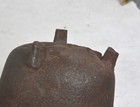 Antique Fireplace Pot 3 Legged Pan  Handle  Cast Iron 18th 19th C Original
