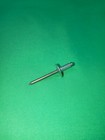 Large Flange Pop Rivet Aluminum Head Steel Mandrel Dia- 3 16  Grip- 3 4  Qty 100