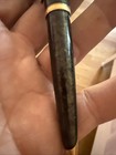 Waterman Marble Green Ball Point Pen France Gold Trim