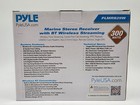 Pyle Plmrb29w Marine Stereo Receiver 300w Bluetooth Usb Aux Boat Radio New