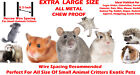 X-large 31 x19 x55  Double Unit Tight 1 2-inch Cage Ferrets Chinchilla Rat Cage