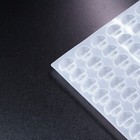 Bold Maker 3 5ml Mushroom Candy Mold - Thin Silicone - 121 Cavities - 22520