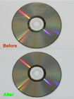 10 Disc Professional Cd Dvd Video Game Repair Resurfacing Service Remove Scratch