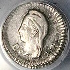 1843-do Pcgs Xf 1 4 Real Durango Mint Rare Quarto Silver Coin  25060601c 