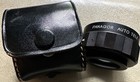 Panagor Pmc 2x Auto Teleconverter Vintage Camera Lens Converter W  Case   Manual