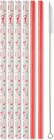 Pack Of 6 Reusable Plastic Straws With Cleaning Brush  Bpa Free Plastic Reusa   
