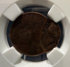 Lincoln Cent 1c Mint Error Uncirculated Struck Off Center Ngc