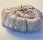 Hand Combed Wool Mixed Reclaimed Yarn Roving Set Of 3 Spinning Felting Fiber Mix