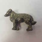 1981 Vintage Rb Ricker Bartlett Pewter Miniature Dog Figure Collie
