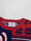 Mlb Klew Washington Nationals Patches Ugly Christmas Sweater Men s  L Holiday