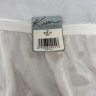 Kim Rogers Panties Nylon Size 10 Soft White Spandex Band
