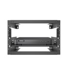 19-inch Universal Vented Rack Mount Cantilever Shelf 12 Inch Deep Black