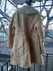 Original Soviet Officers Warm Winter Sheepskin Coat bekesha size 52