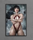 Vampirella Snow Cover Poster Premium Giclee Wall Art Print 11x17