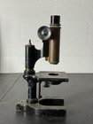Antique Early 1900s Brass   Iron Microscope