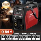 Arccaptain Mig205mp Mig Welder 9 In 1 Plasma Cutter pulsed Mig flux Core tig