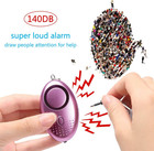 Personal Alarm For Women  5 Pack 140db Emergency Self-defense Security Alarm Key