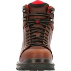 Rocky Rams Horn Lace To Toe Composite Waterproof Mens Brown Boots