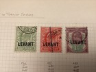 Great Britain Offices In Turkey Lot 3 Vf Hinged And Used  a100 