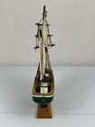 Goelette Xviii Eme Wood Model Ship 9  T Very Detailed Fully Assembled