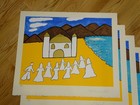 Muhammad Ali  Silkscreen Print Mosque Ii  Hand Signed   Numbered Edition Of  500