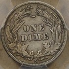 1909-s Barber Dime 10c Pcgs Certified Xf45