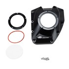 Black Cam Camshaft Cover For Harley 2001-16 Road King Glide Electra Street Glide