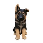 Puppy German Shepherd Garden Statue Garden Backyard Home Decor Gift Option