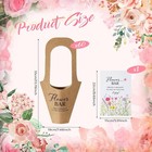 61 Pcs Flower Bar Kit Kraft Paper Bouquet Bags Wedding Party Florist Supplies