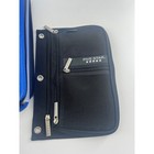 Five Star Folder Pencil Holder School  Blue Black College Zipper Binder Durable