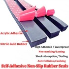 Solid Self- Adhesive Nitrile Rubber Black Non- Slip Anti Oil Rubber Seals Strips