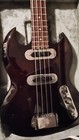 Beautiful Original 1971 Rare  gibson Sb-400 Bass  Walnut Color W  Hardshell Case