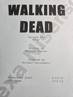 Fear The Walking Dead Alexa Nisenson Charlie Production Script 508 Amc Original 