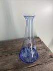 Mario Cioni Italy Cobalt Blue Signature Glass Bottle Decanter