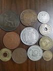 Old Foreign World Coin Lot Of 11 Coins