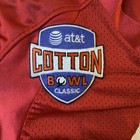 Nebraska Menelik Holt  4 Game Worn 2007 Cotton Bowl Jersey Vs Auburn