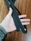 Black Draft Horse Australian Halter Bridle With European Style Rubber Grip Reins