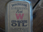 Vintage Winchester Glass Gun Oil Bottle Great Label Nice Cond  Pat 1904    1917