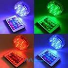 4pack Underwater Submersible Rgb Led Night Light Swimming Pool Fountain   Remote